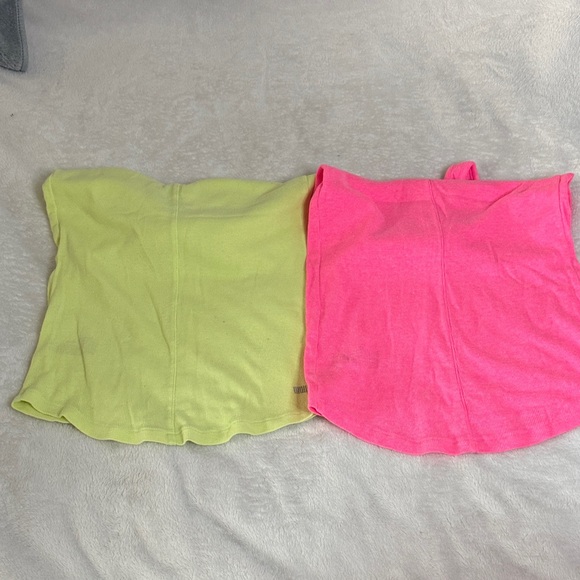 Victoria's Secret Neon Pink and Yellow Tank Tops - Picture 4 of 4